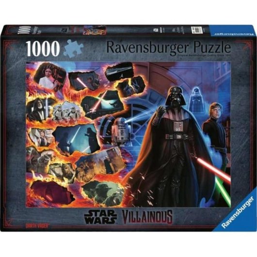 Puzzle Ravensburger Star Wars Villainous Darth Vader 1000 pièces