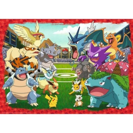 Puzzle Ravensburger Pokémon Duello di Forze 1000 pezzi