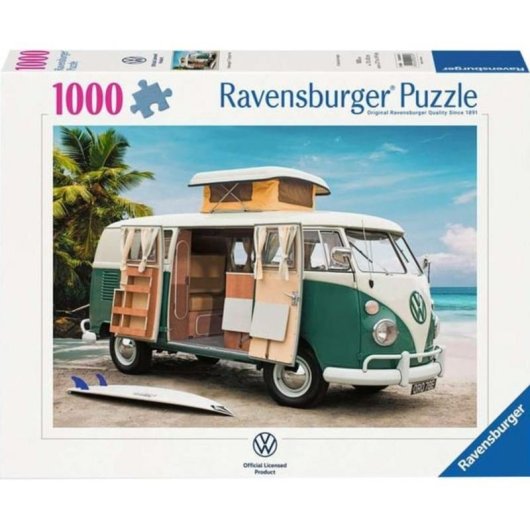 Puzzle Ravensburger Volkswagen T1 CamperVan 1000 Teile