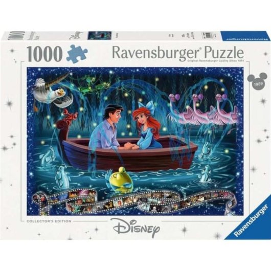 Puzzle Ravensburger Disney Edizione Collezionista Ariel la Sirena 1000 pezzi