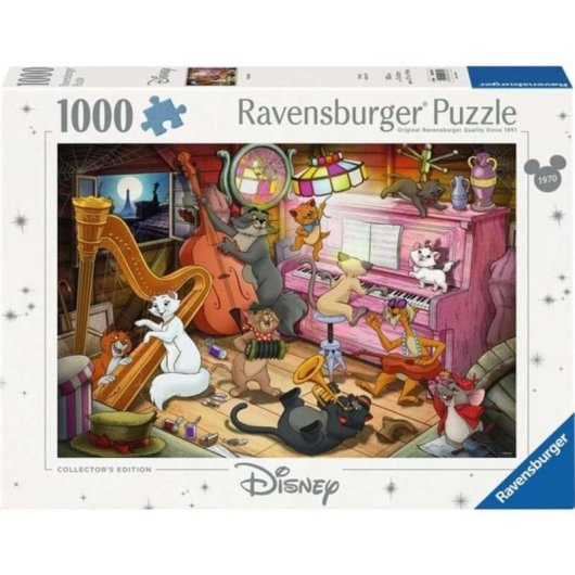 Puzzle Ravensburger The Aristocats 1000 pezzi Edizione Collezionista Disney