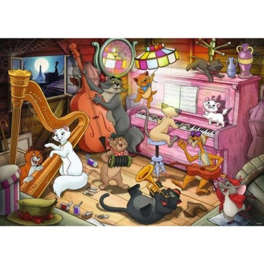 Puzzle Ravensburger The Aristocats 1000 pezzi Edizione Collezionista Disney