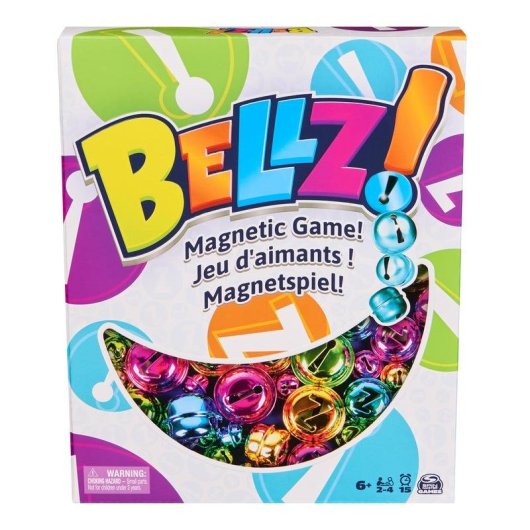 Jogo de mesa Bellz Spin Master ímanes familiares multicolor