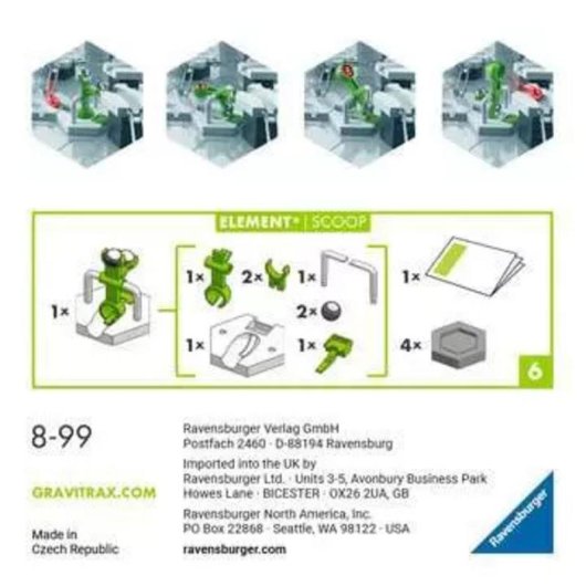 Elemento Scoop Ferrovia Ravensburger GraviTrax Multicolor
