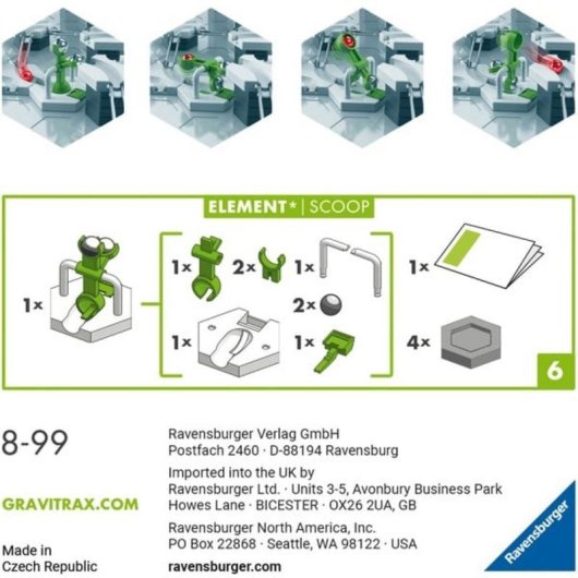 Elemento Scoop Ferrovia Ravensburger GraviTrax Multicolor