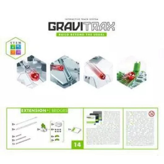 Extension de Ponts GraviTrax Ravensburger, Ferrocarril Modular pour Enfants