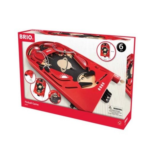 Juego de mesa BRIO Pinball Game de destreza con madera FSC