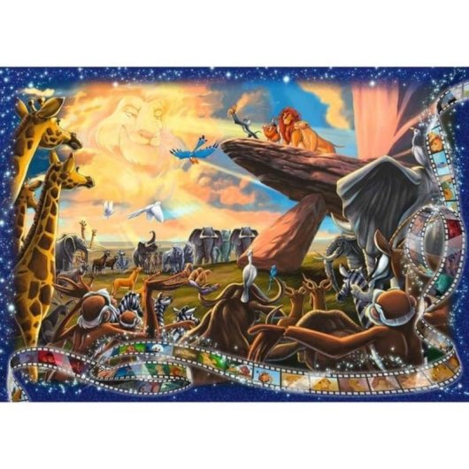 Puzzle Ravensburger El Rey León 1000 piezas Edición Coleccionista Disney