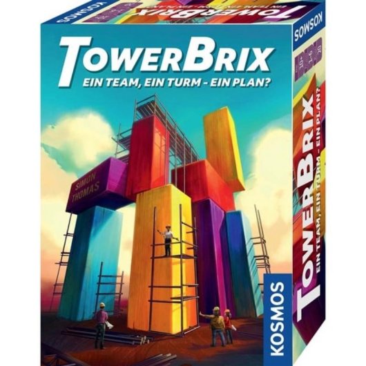 Jeu de société Kosmos TowerBrix familial et coopératif 1-6 joueurs