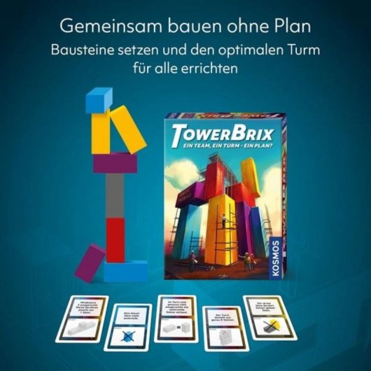 Jeu de société Kosmos TowerBrix familial et coopératif 1-6 joueurs