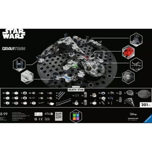 Pista para canicas Ravensburger GraviTrax Death Star