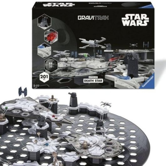 Pista para canicas Ravensburger GraviTrax Death Star
