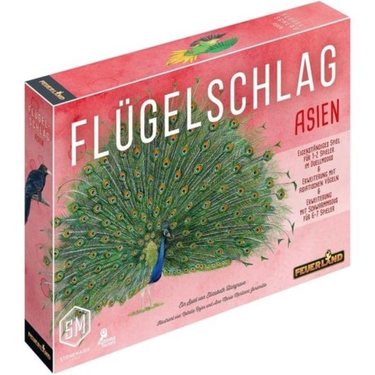 Jogo de cartas Pegasus Flügelschlag Expansão Ásia