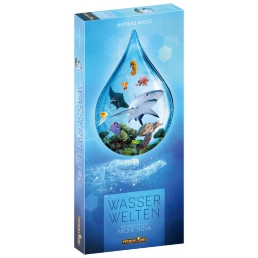 Expansion de jeu de société Pegasus Arche Nova Wasserwelten Stratégie 4 joueurs