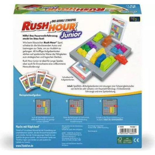 Jeu de société Ravensburger Rush Hour Junior Lógico 5 ans