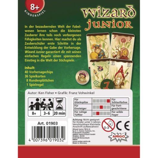 Jeu de Cartes Amigo 01903 Multijoueur 3-6 Joueurs 8 Ans