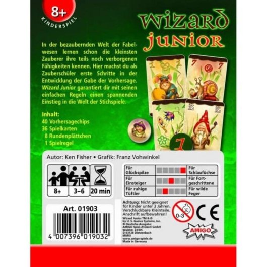 Jeu de Cartes Amigo 01903 Multijoueur 3-6 Joueurs 8 Ans