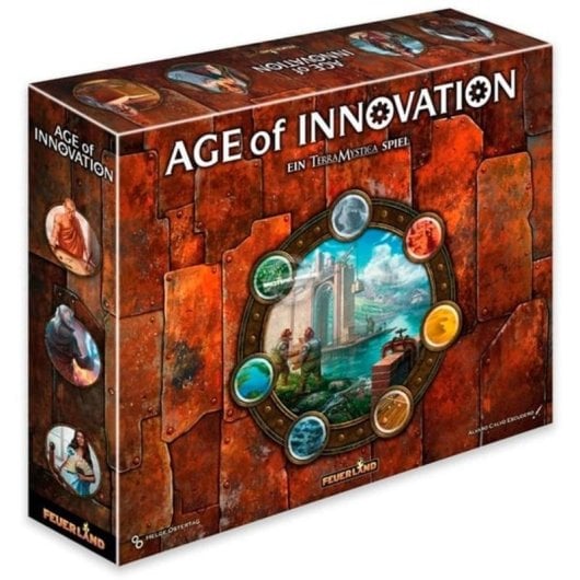 Juego de mesa Age of Innovation Pegasus Estrategia 1-5 jugadores