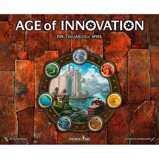 Juego de mesa Age of Innovation Pegasus Estrategia 1-5 jugadores