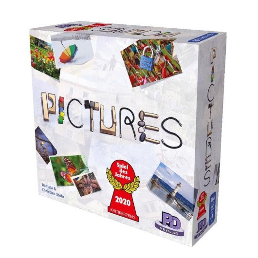 Juego de mesa Pegasus Pictures Familiar para 3 a 5 jugadores de 8 años