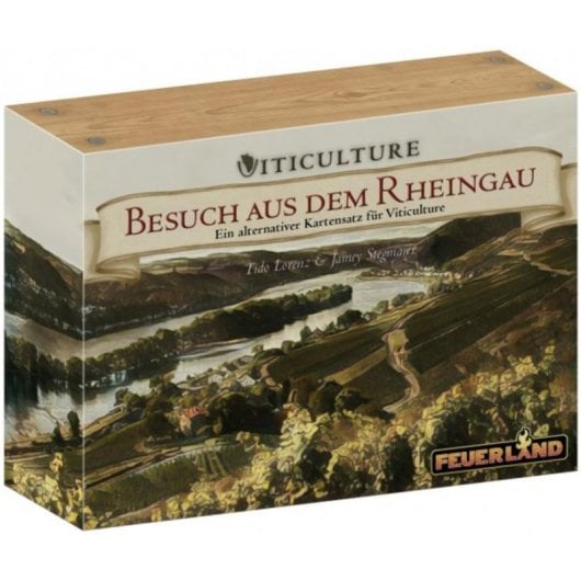 Jeu de plateau Pegasus Viticulture Visite depuis le Rheingau Expansion Stratégie 1-6 joueurs