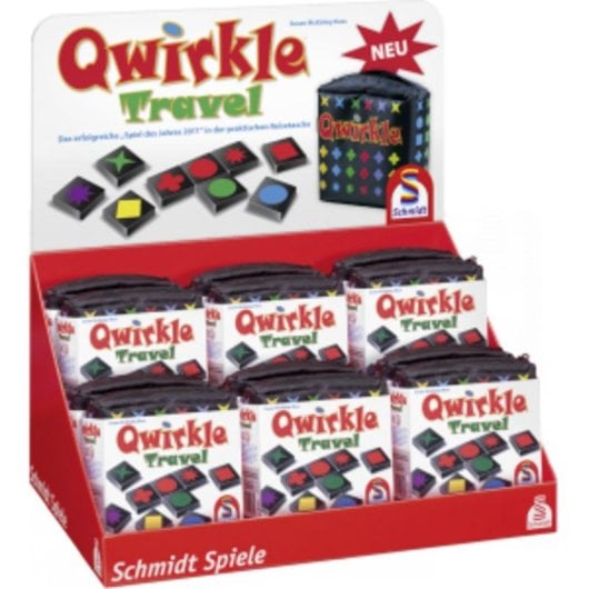 Jeu de société Schmidt Spiele Qwirkle Travel, familial, 2-4 joueurs, 45 min