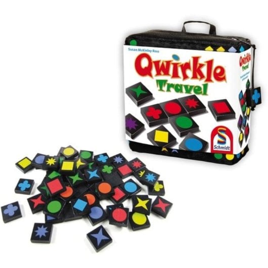 Jeu de société Schmidt Spiele Qwirkle Travel, familial, 2-4 joueurs, 45 min