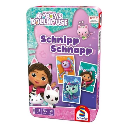 Jeu de cartes Schmidt Spiele Schnipp Schnapp Apprendissage 4 ans