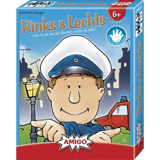 Jeu de cartes Amigo Rinks & Lechts Concentration 2-8 joueurs
