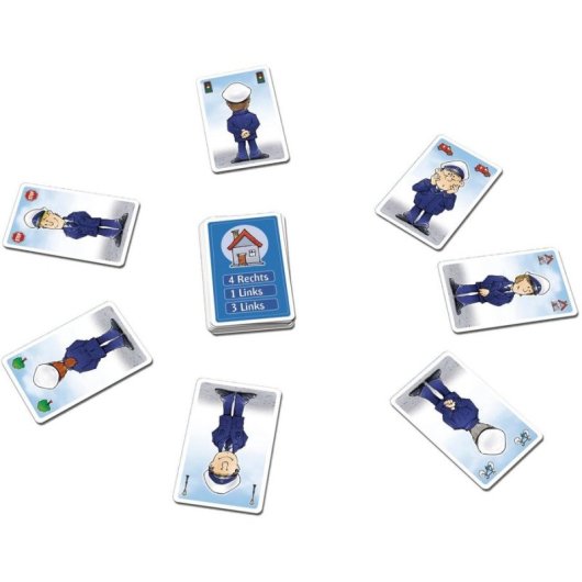 Jeu de cartes Amigo Rinks & Lechts Concentration 2-8 joueurs