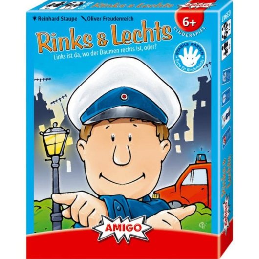 Jeu de cartes Amigo Rinks & Lechts Concentration 2-8 joueurs