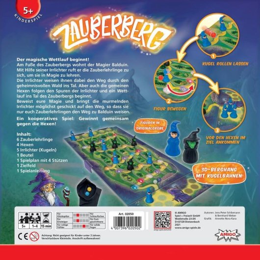 Jeu de société Amigo 2050 Montagne Magique pour enfants à partir de 5 ans