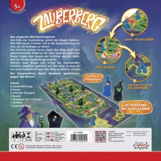 Jeu de société Amigo 2050 Montagne Magique pour enfants à partir de 5 ans