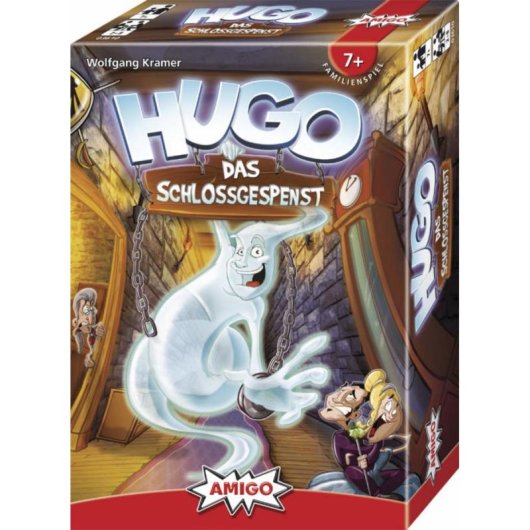 Gioco da tavolo Amigo HUGO - Il fantasma del castello, familiare, 2-8 giocatori