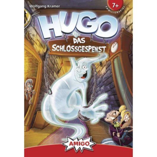 Gioco da tavolo Amigo HUGO - Il fantasma del castello, familiare, 2-8 giocatori