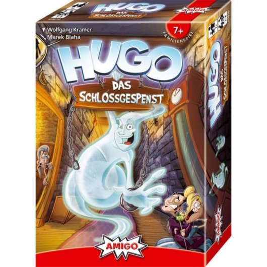 Gioco da tavolo Amigo HUGO - Il fantasma del castello, familiare, 2-8 giocatori
