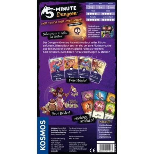 Juego de mesa Kosmos 691264 Viaje/Aventura Cooperativo 2-6 jugadores