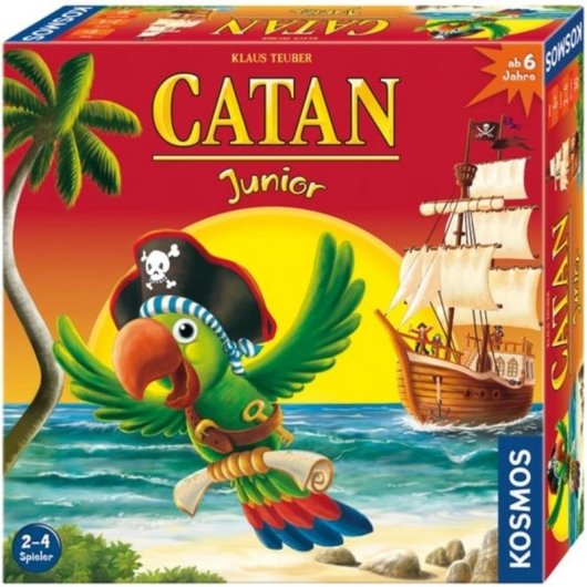 Juego de mesa Kosmos Catan Junior Estrategia 2-4 jugadores
