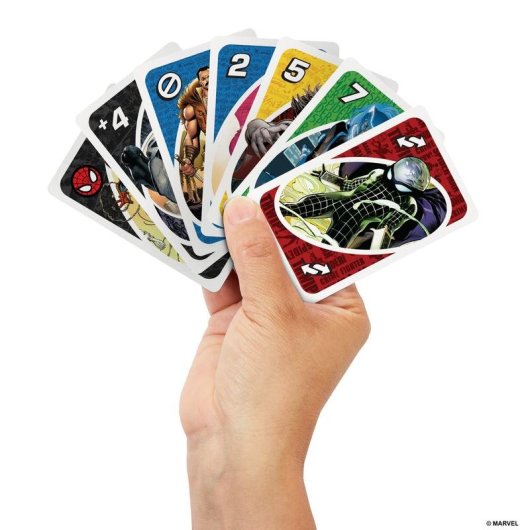 Jogo de cartas UNO The Amazing Spider-Man Mattel