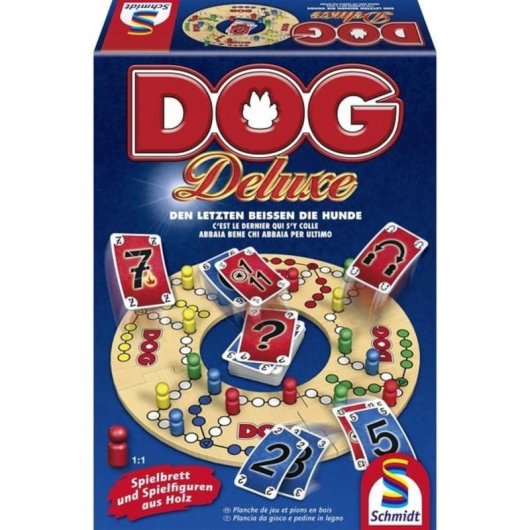Jeu de société Schmidt Spiele DOG Deluxe Voyage/aventure 2-6 joueurs