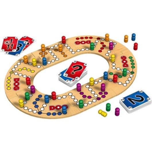 Jeu de société Schmidt Spiele DOG Deluxe Voyage/aventure 2-6 joueurs