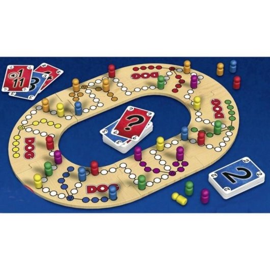 Jeu de société Schmidt Spiele DOG Deluxe Voyage/aventure 2-6 joueurs