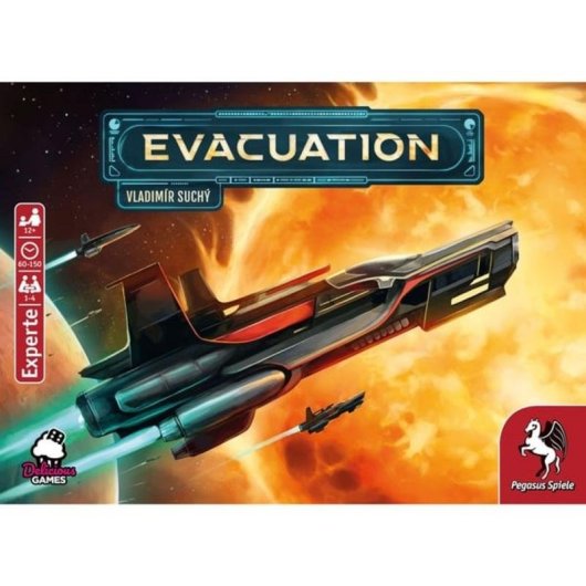 Juego de mesa Evacuation Pegasus 56260G Estrategia 1-4 jugadores 12 años