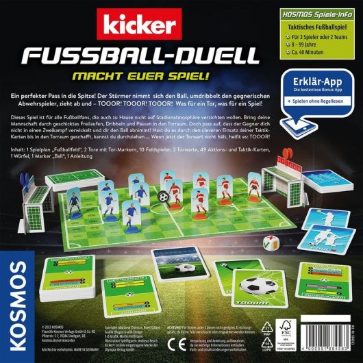 Jeu de société tactique KOSMOS 45508780 pour 2-4 joueurs à partir de 8 ans