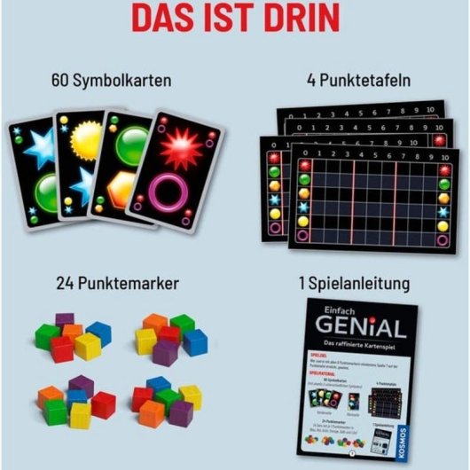 Jeu de cartes Kosmos 682231 Échange de cartes 2-4 joueurs 8 ans