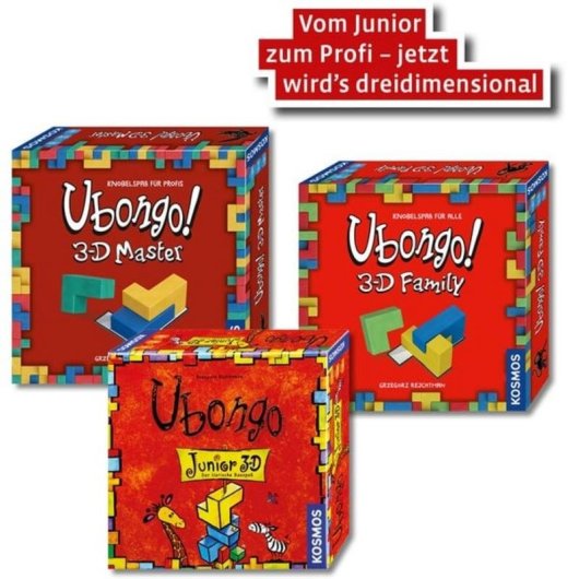Jeu de société Kosmos Ubongo 3-D Master 30 min 10 ans