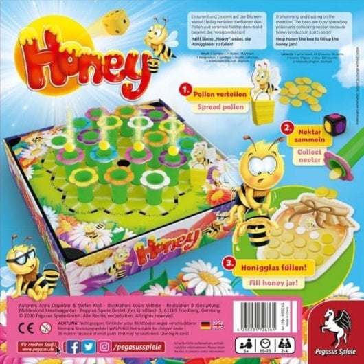 Jeu de société Pegasus Honey Multiplayer 2-4 joueurs