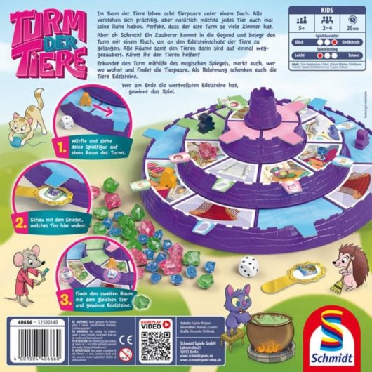 Jeu de société Schmidt Spiele Tour des Animaux