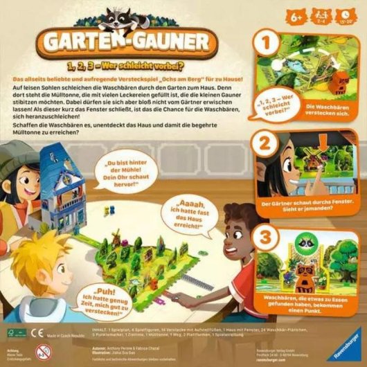 Jeu de société Ravensburger Garten-Gauner 2-4 joueurs 6 ans