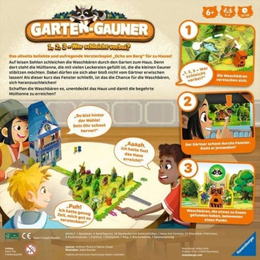 Jeu de société Ravensburger Garten-Gauner 2-4 joueurs 6 ans